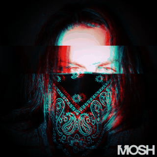 Picture of Alec Davis, looking mysterious with a bandana covering his face.